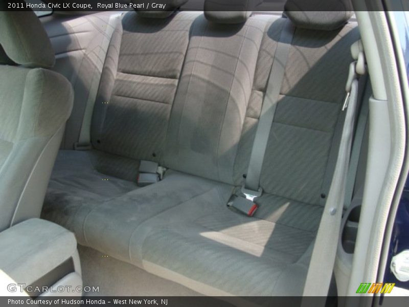 Royal Blue Pearl / Gray 2011 Honda Civic LX Coupe