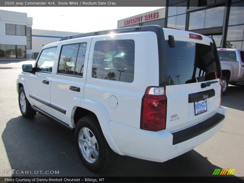Stone White / Medium Slate Gray 2006 Jeep Commander 4x4