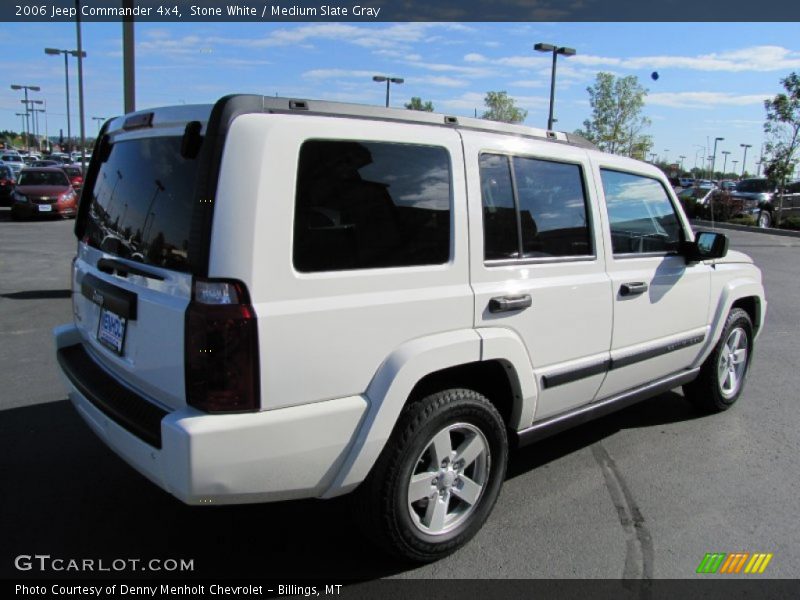 Stone White / Medium Slate Gray 2006 Jeep Commander 4x4