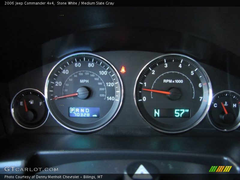 Stone White / Medium Slate Gray 2006 Jeep Commander 4x4