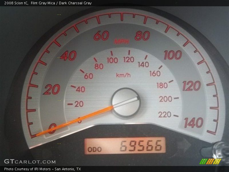 Flint Gray Mica / Dark Charcoal Gray 2008 Scion tC