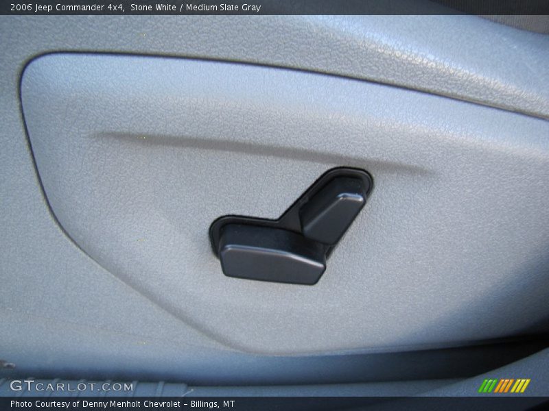 Stone White / Medium Slate Gray 2006 Jeep Commander 4x4