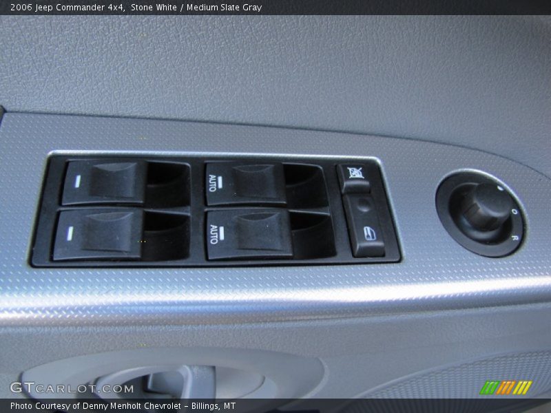 Stone White / Medium Slate Gray 2006 Jeep Commander 4x4