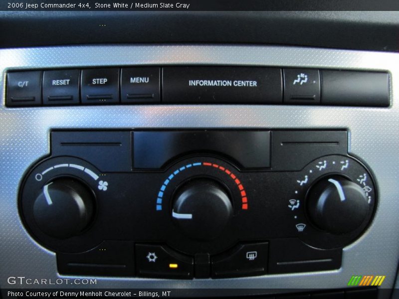 Stone White / Medium Slate Gray 2006 Jeep Commander 4x4