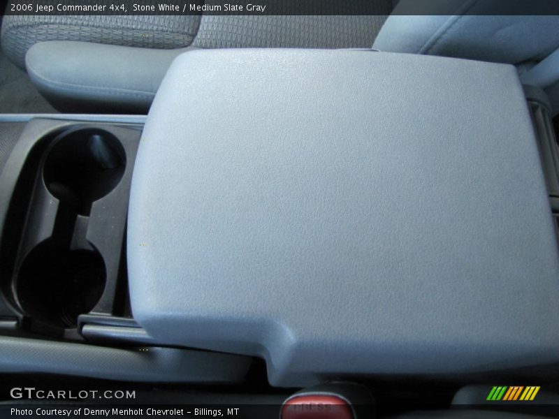 Stone White / Medium Slate Gray 2006 Jeep Commander 4x4