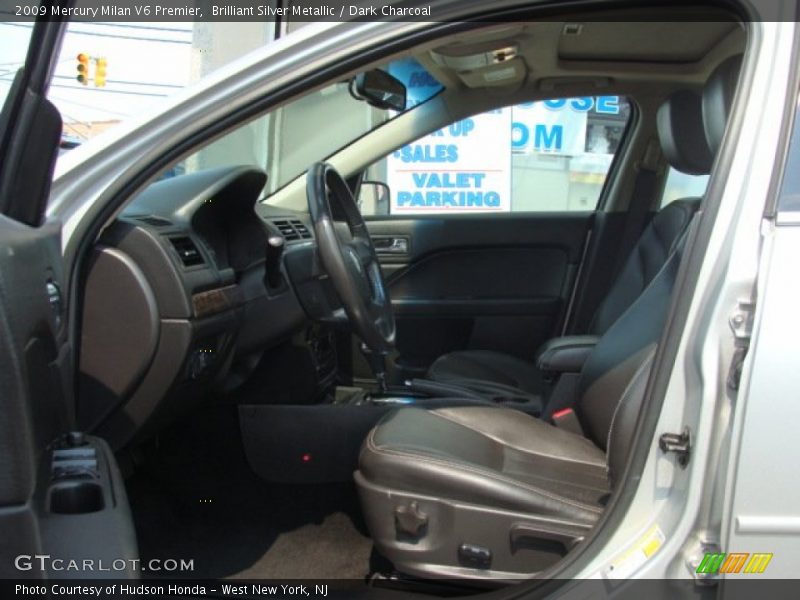 Brilliant Silver Metallic / Dark Charcoal 2009 Mercury Milan V6 Premier
