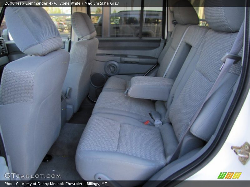 Stone White / Medium Slate Gray 2006 Jeep Commander 4x4