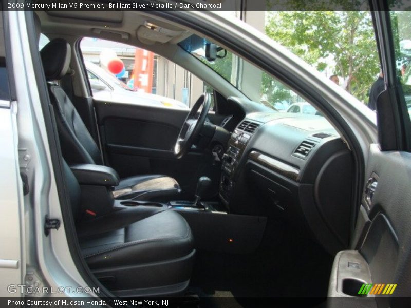 Brilliant Silver Metallic / Dark Charcoal 2009 Mercury Milan V6 Premier