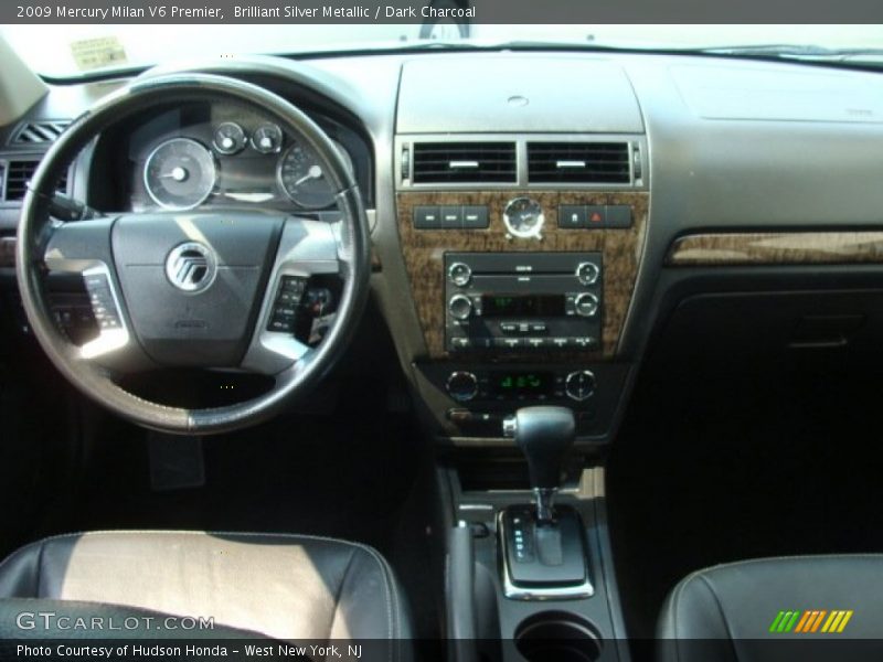 Brilliant Silver Metallic / Dark Charcoal 2009 Mercury Milan V6 Premier
