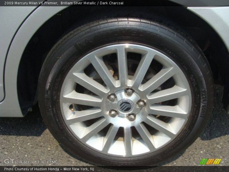 Brilliant Silver Metallic / Dark Charcoal 2009 Mercury Milan V6 Premier