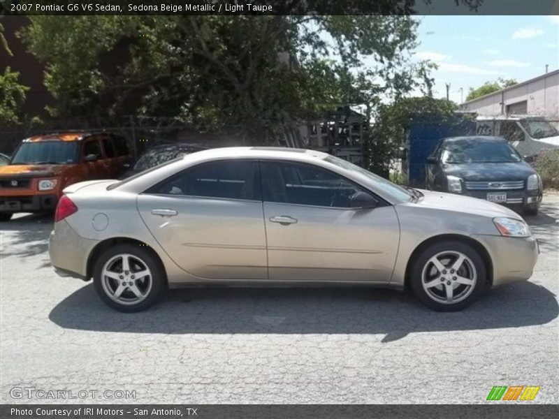 Sedona Beige Metallic / Light Taupe 2007 Pontiac G6 V6 Sedan