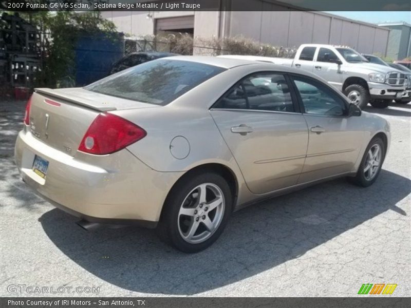 Sedona Beige Metallic / Light Taupe 2007 Pontiac G6 V6 Sedan