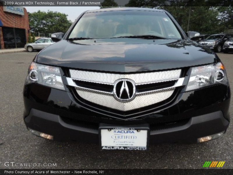 Formal Black / Parchment 2009 Acura MDX Technology