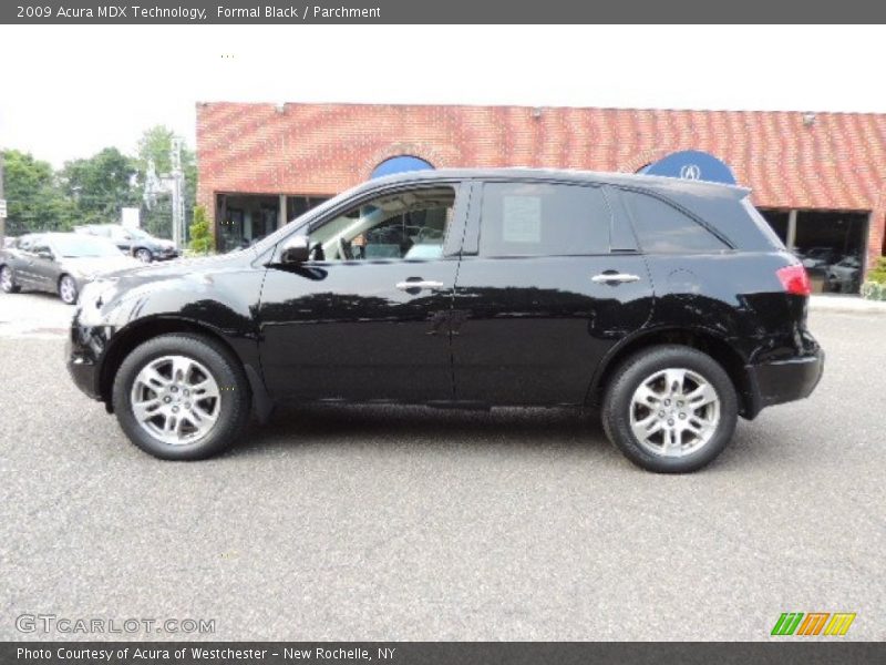 Formal Black / Parchment 2009 Acura MDX Technology