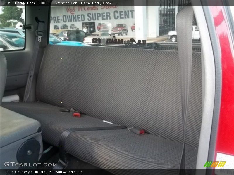 Flame Red / Gray 1996 Dodge Ram 1500 SLT Extended Cab