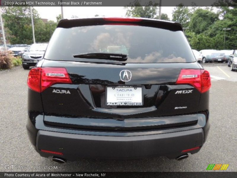 Formal Black / Parchment 2009 Acura MDX Technology