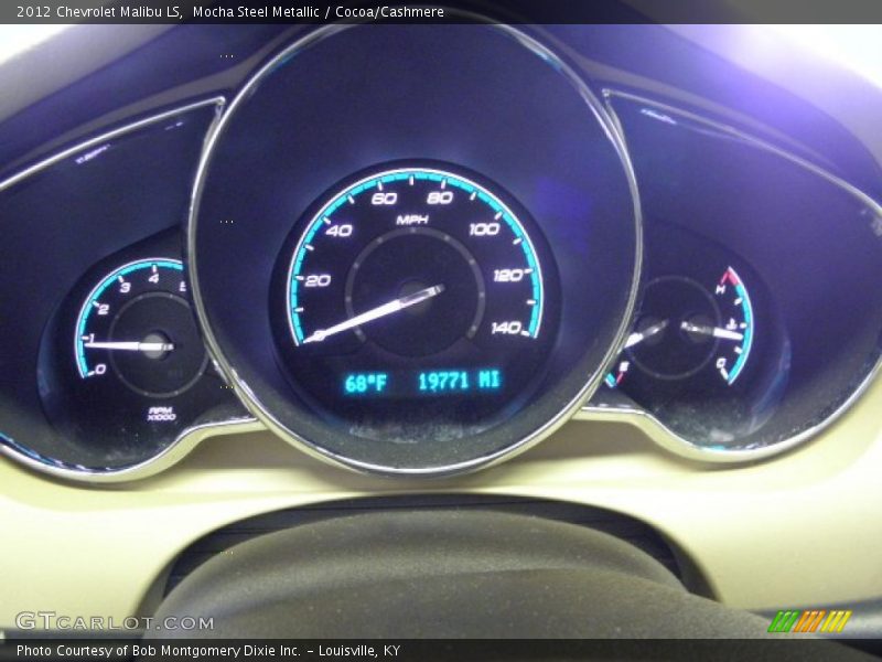 Mocha Steel Metallic / Cocoa/Cashmere 2012 Chevrolet Malibu LS