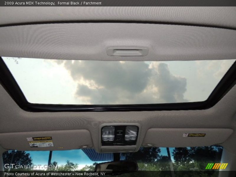 Formal Black / Parchment 2009 Acura MDX Technology