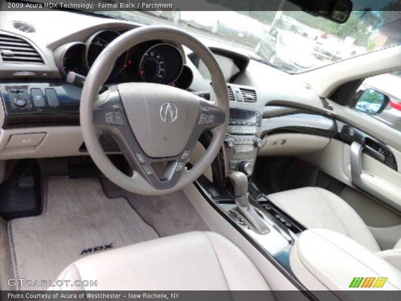 Formal Black / Parchment 2009 Acura MDX Technology