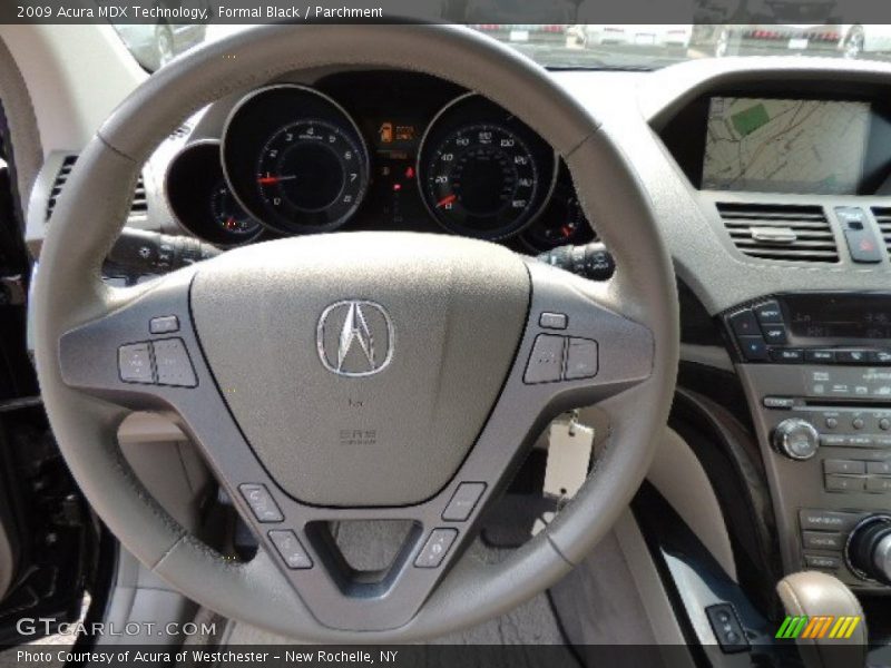 Formal Black / Parchment 2009 Acura MDX Technology