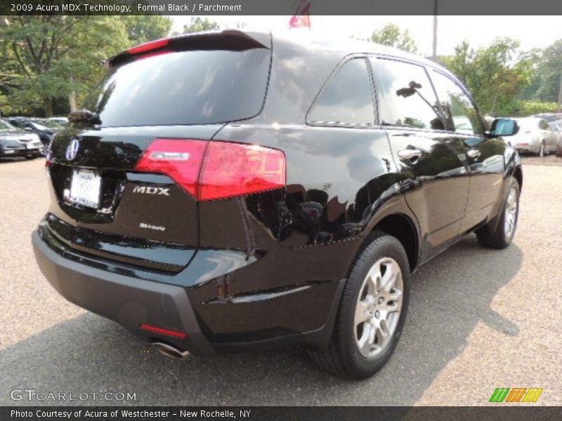Formal Black / Parchment 2009 Acura MDX Technology