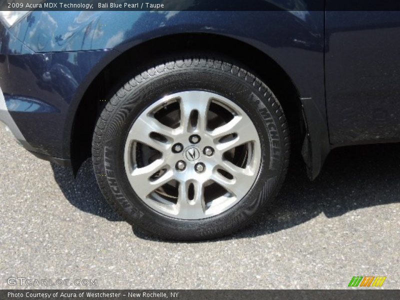 Bali Blue Pearl / Taupe 2009 Acura MDX Technology