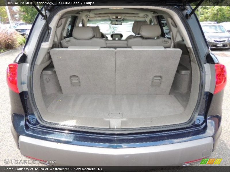 Bali Blue Pearl / Taupe 2009 Acura MDX Technology