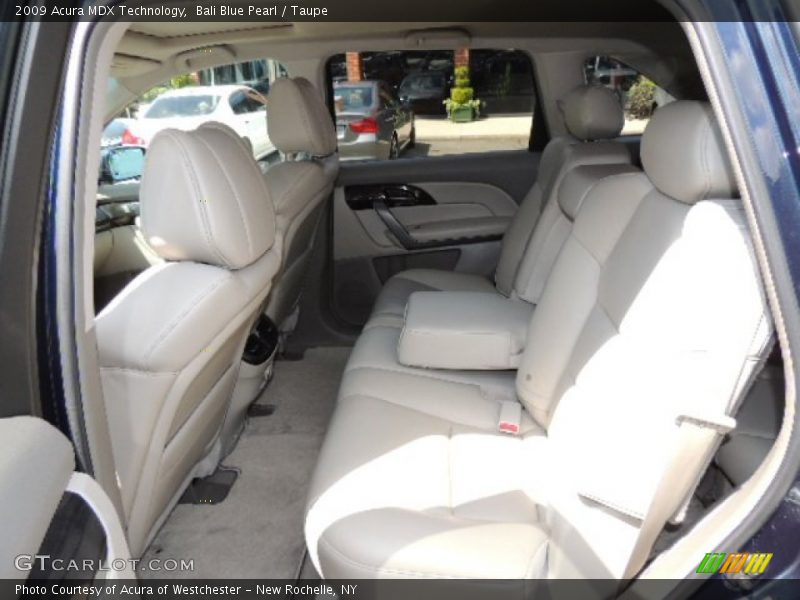 Bali Blue Pearl / Taupe 2009 Acura MDX Technology
