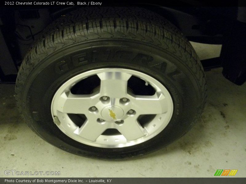 Black / Ebony 2012 Chevrolet Colorado LT Crew Cab