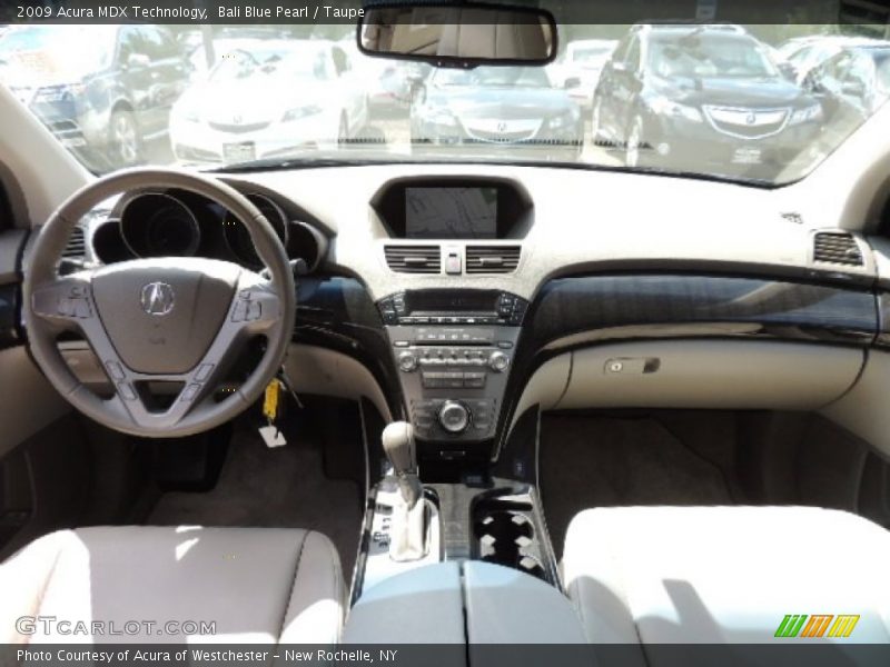 Bali Blue Pearl / Taupe 2009 Acura MDX Technology