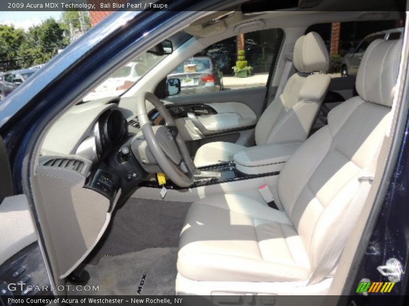 Bali Blue Pearl / Taupe 2009 Acura MDX Technology