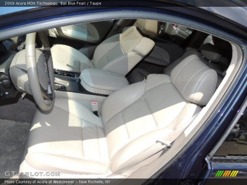 Bali Blue Pearl / Taupe 2009 Acura MDX Technology