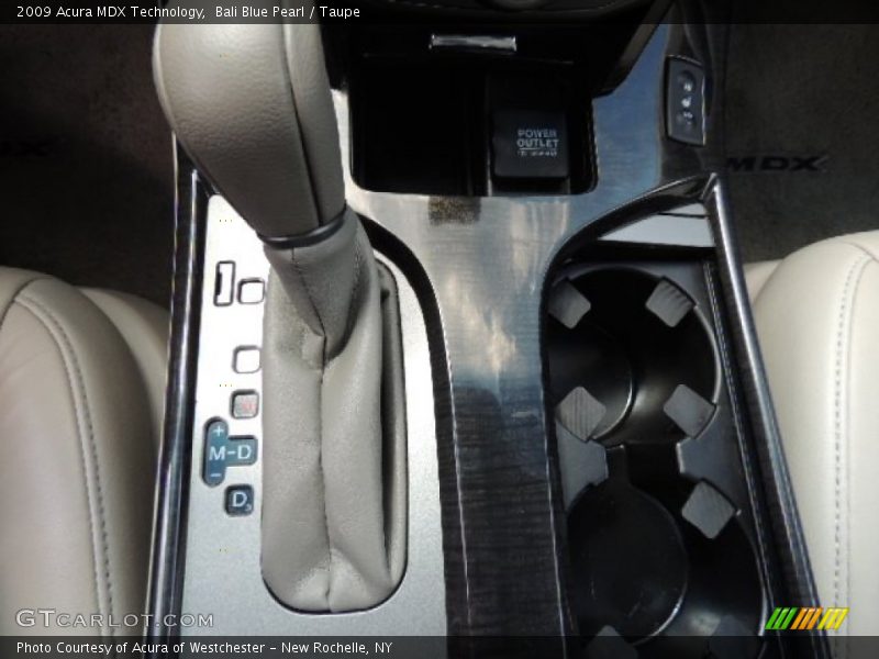 Bali Blue Pearl / Taupe 2009 Acura MDX Technology