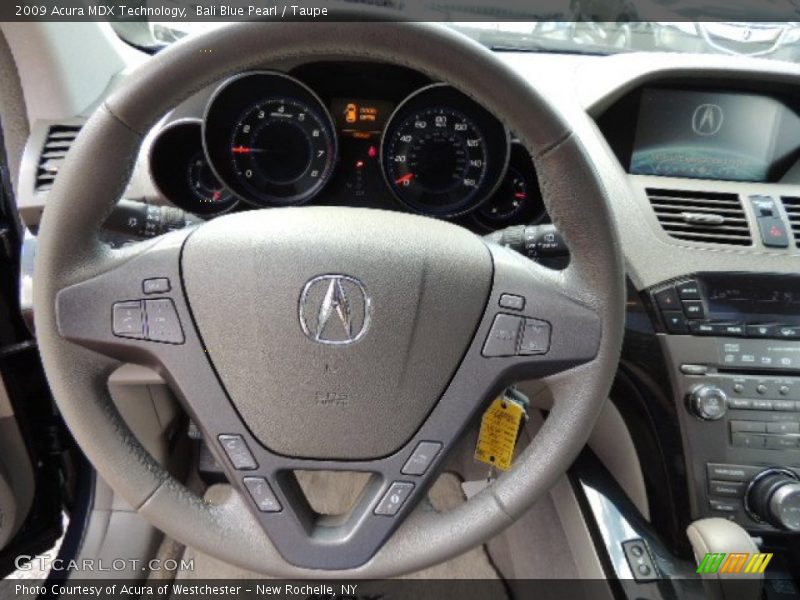 Bali Blue Pearl / Taupe 2009 Acura MDX Technology