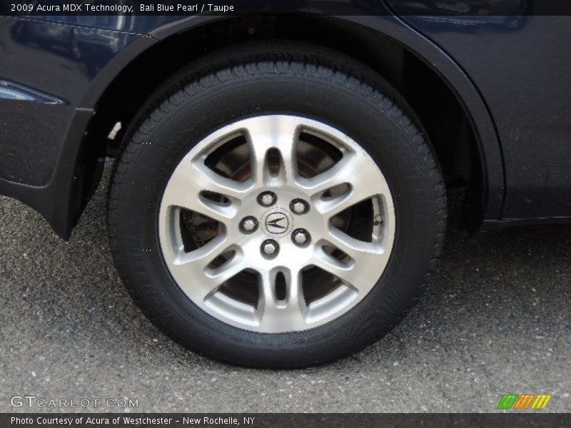 Bali Blue Pearl / Taupe 2009 Acura MDX Technology