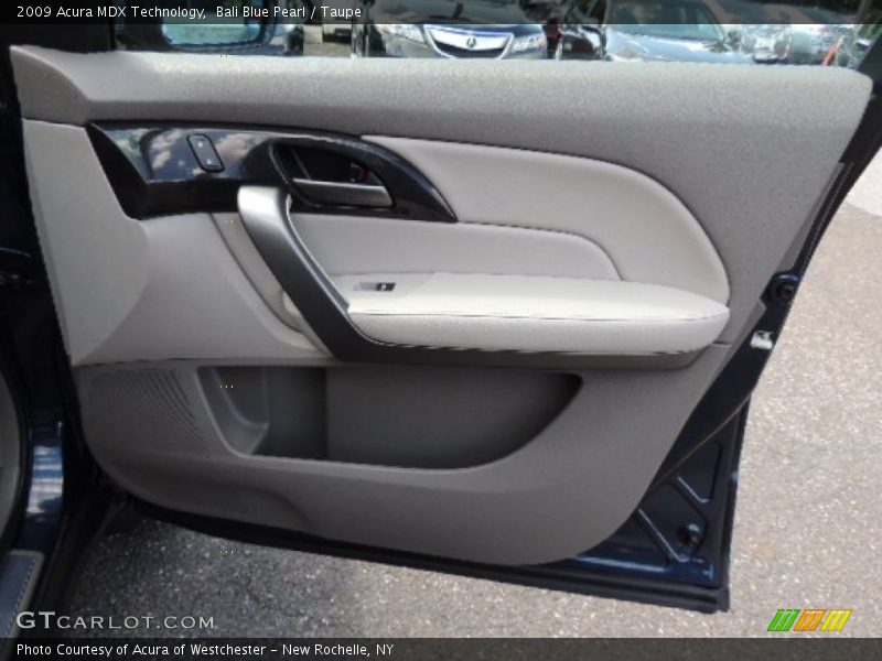 Bali Blue Pearl / Taupe 2009 Acura MDX Technology