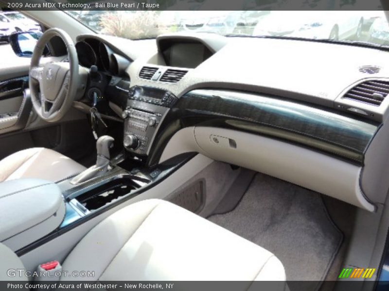 Bali Blue Pearl / Taupe 2009 Acura MDX Technology