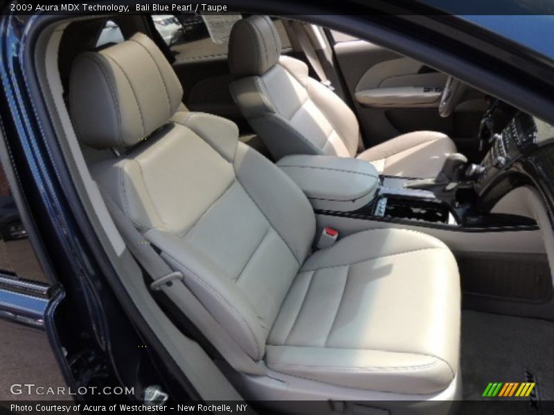 Bali Blue Pearl / Taupe 2009 Acura MDX Technology