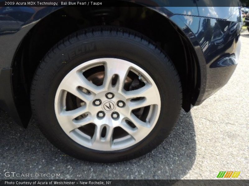 Bali Blue Pearl / Taupe 2009 Acura MDX Technology