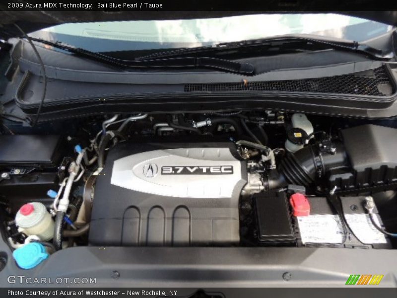 Bali Blue Pearl / Taupe 2009 Acura MDX Technology