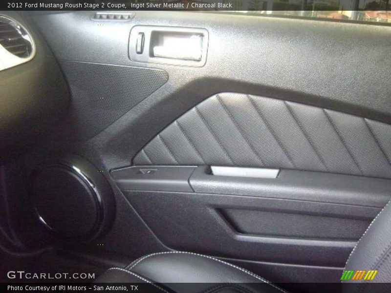 Ingot Silver Metallic / Charcoal Black 2012 Ford Mustang Roush Stage 2 Coupe