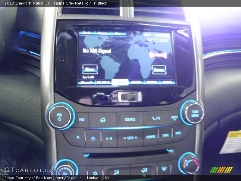 Taupe Gray Metallic / Jet Black 2013 Chevrolet Malibu LT