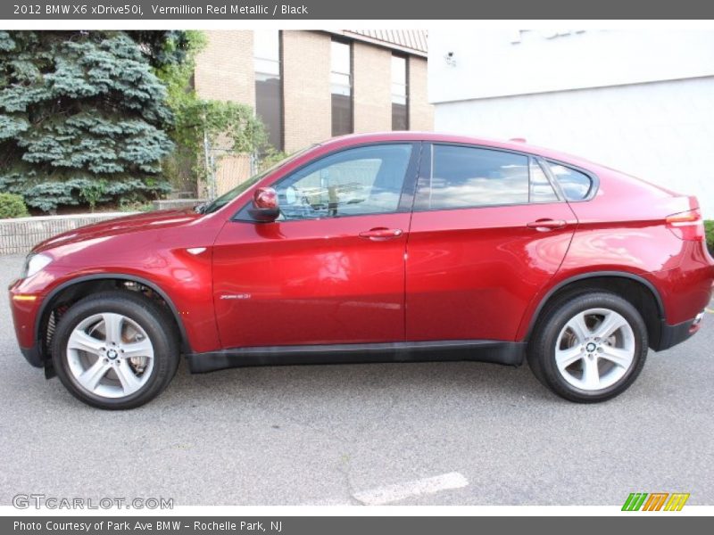  2012 X6 xDrive50i Vermillion Red Metallic