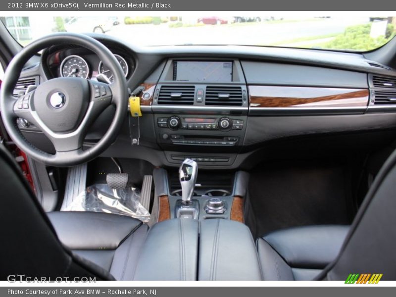 Dashboard of 2012 X6 xDrive50i