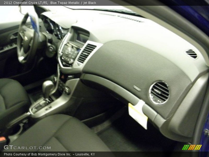 Blue Topaz Metallic / Jet Black 2012 Chevrolet Cruze LT/RS