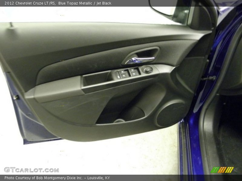 Blue Topaz Metallic / Jet Black 2012 Chevrolet Cruze LT/RS