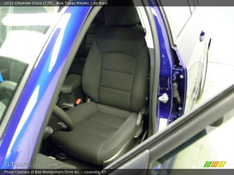 Blue Topaz Metallic / Jet Black 2012 Chevrolet Cruze LT/RS
