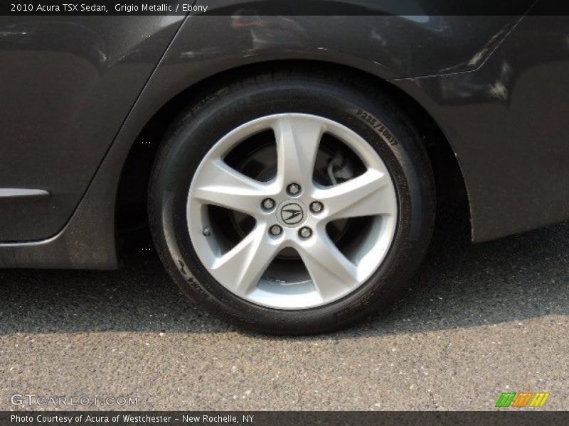 Grigio Metallic / Ebony 2010 Acura TSX Sedan