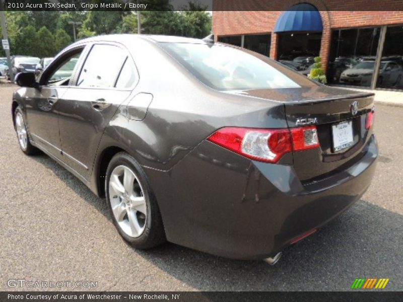 Grigio Metallic / Ebony 2010 Acura TSX Sedan