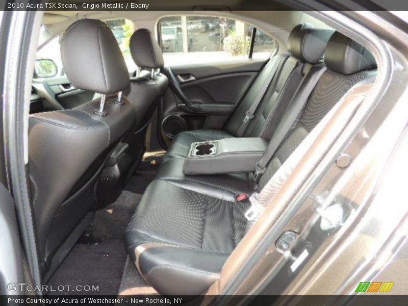 Grigio Metallic / Ebony 2010 Acura TSX Sedan